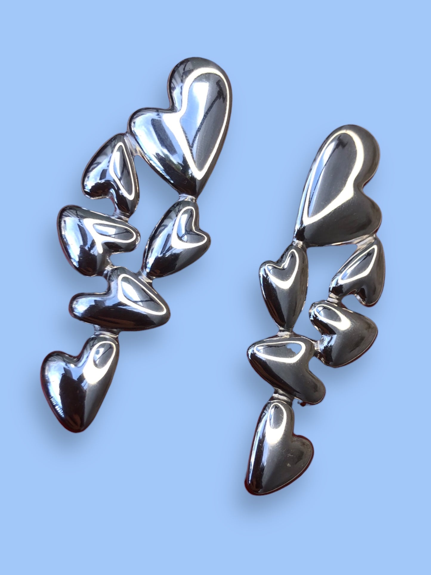 Aretes Multi Corazones