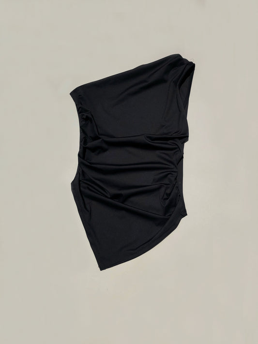 Blusa Asimétrica Negra