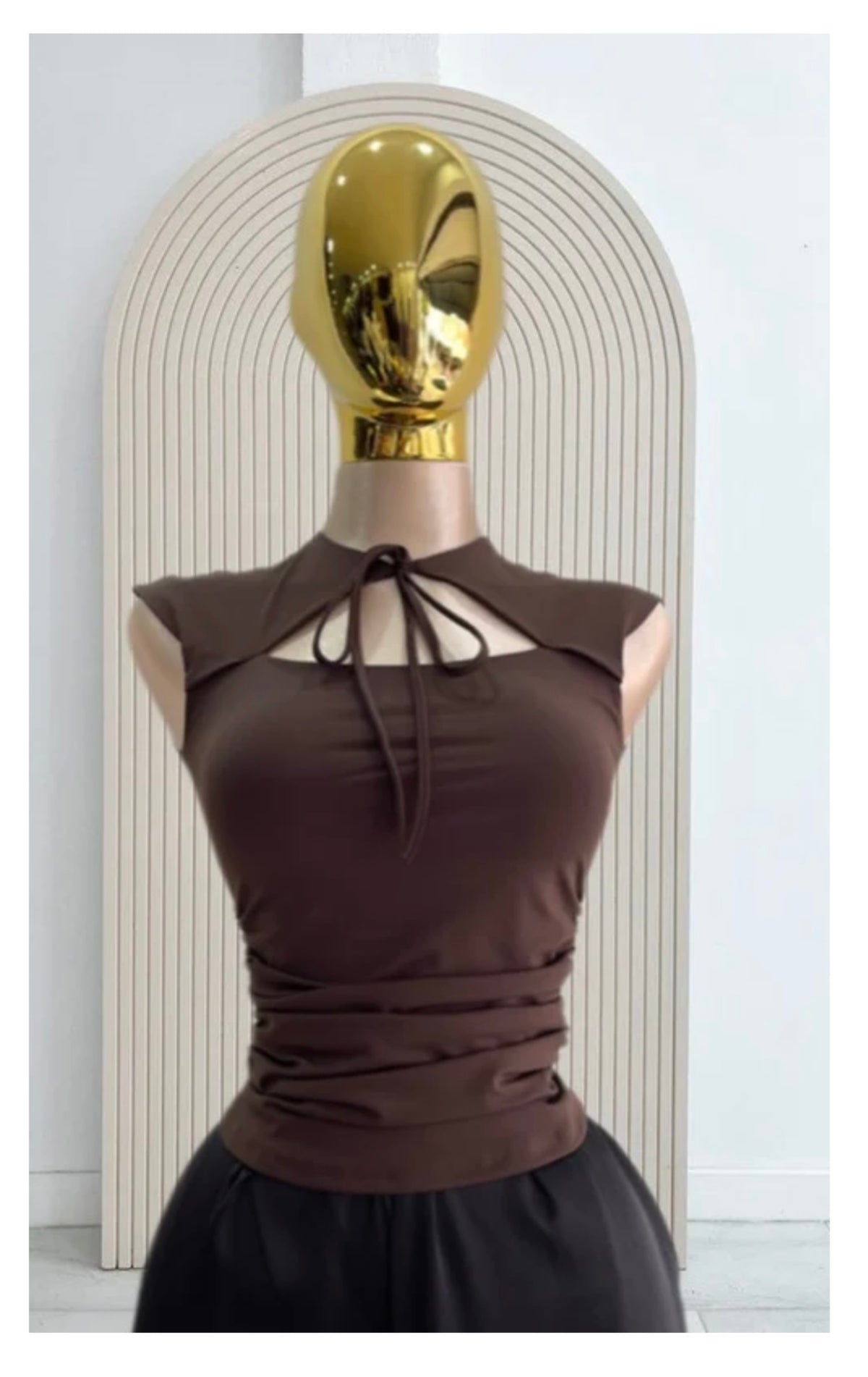 Blusa Azula Chocolate