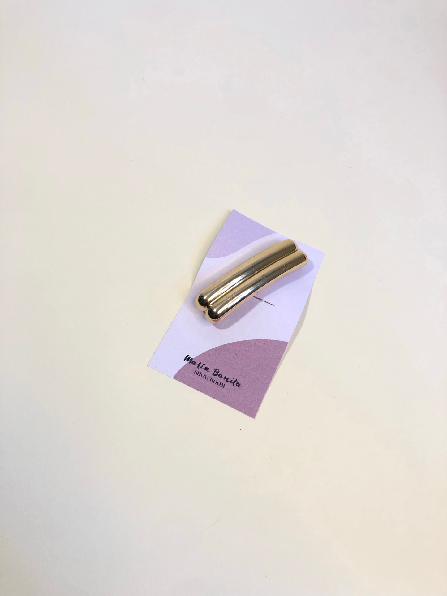 Broche Palitos Dorados