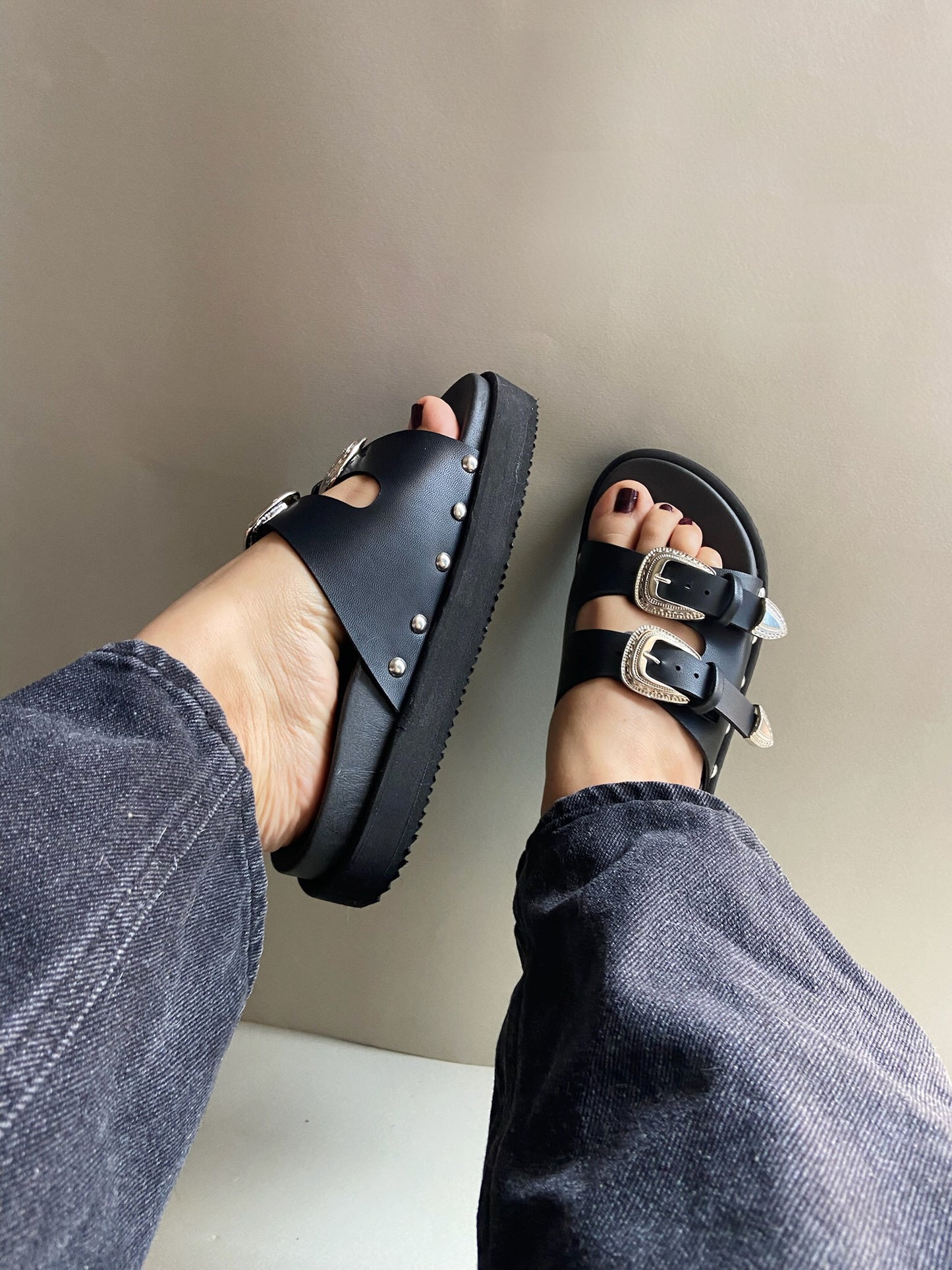 Sandalias Arizona Black