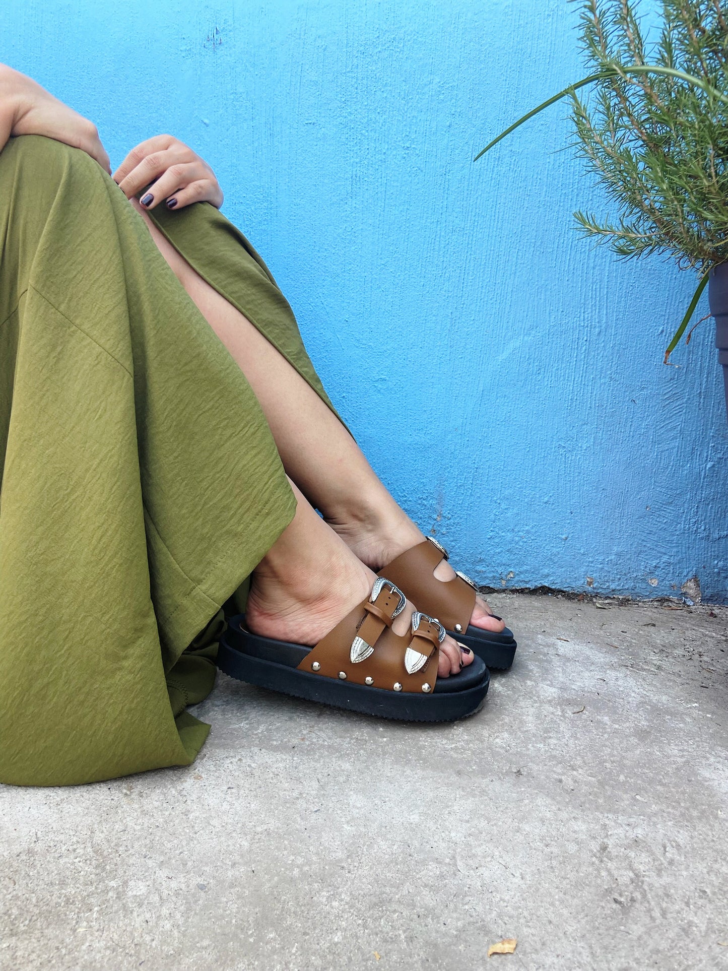 Sandalias Arizona Camel