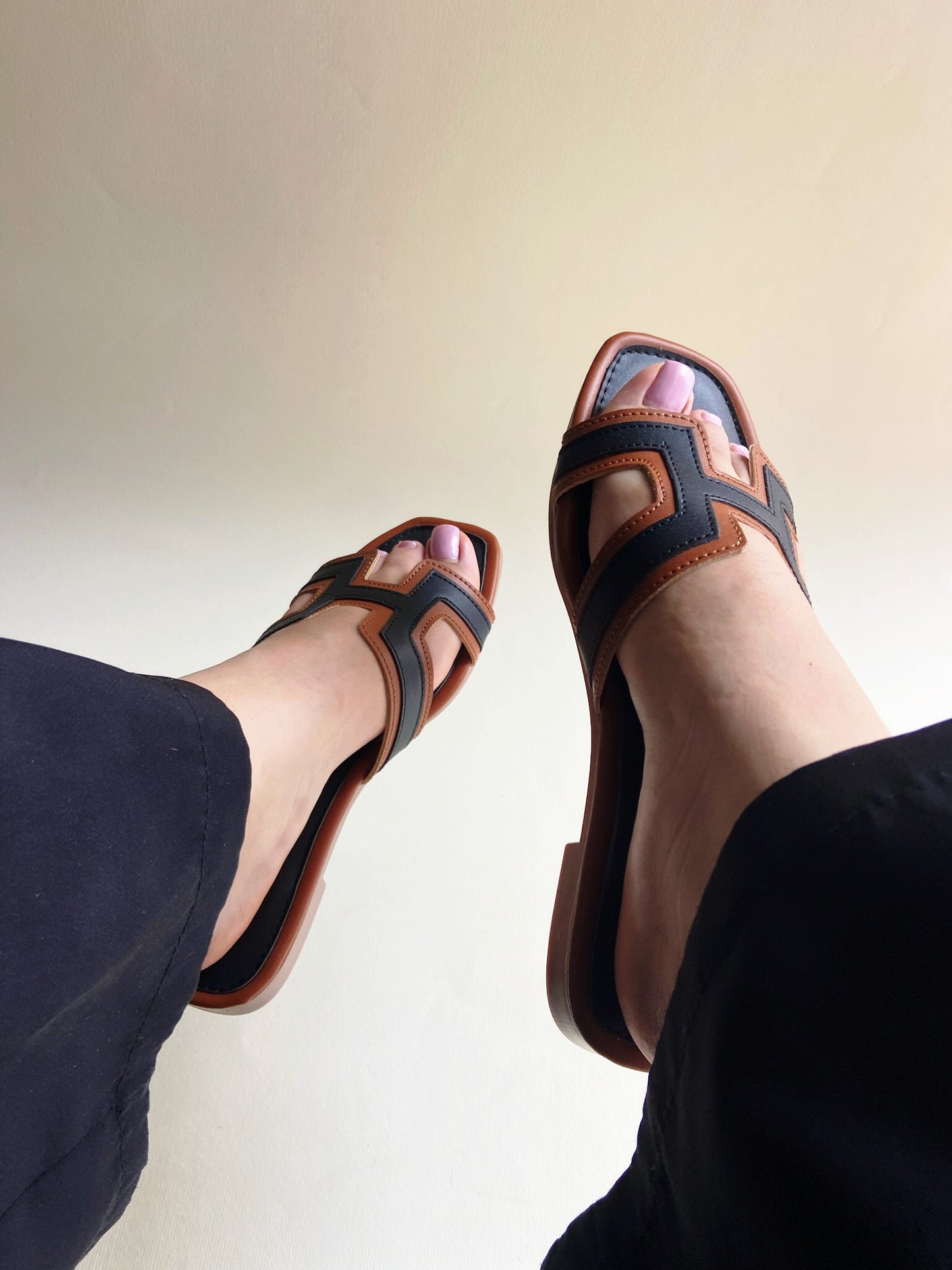 Sandalias Santorini Negro
