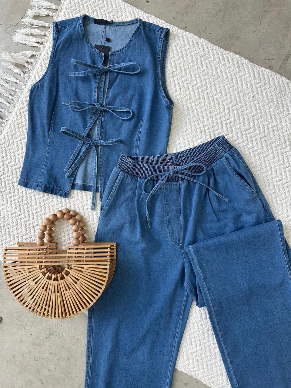 Set Emilia Denim Tono Medio