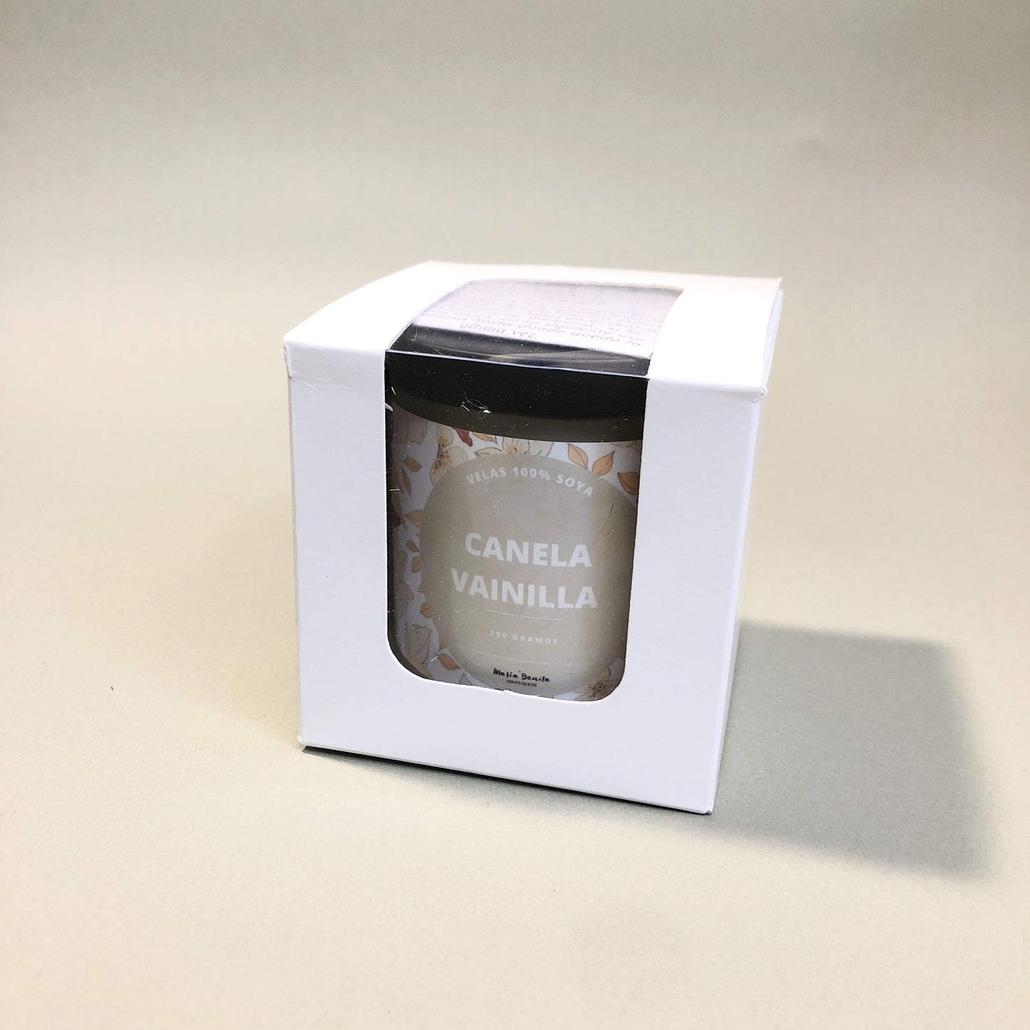 Vela Tarro Canela Vainilla