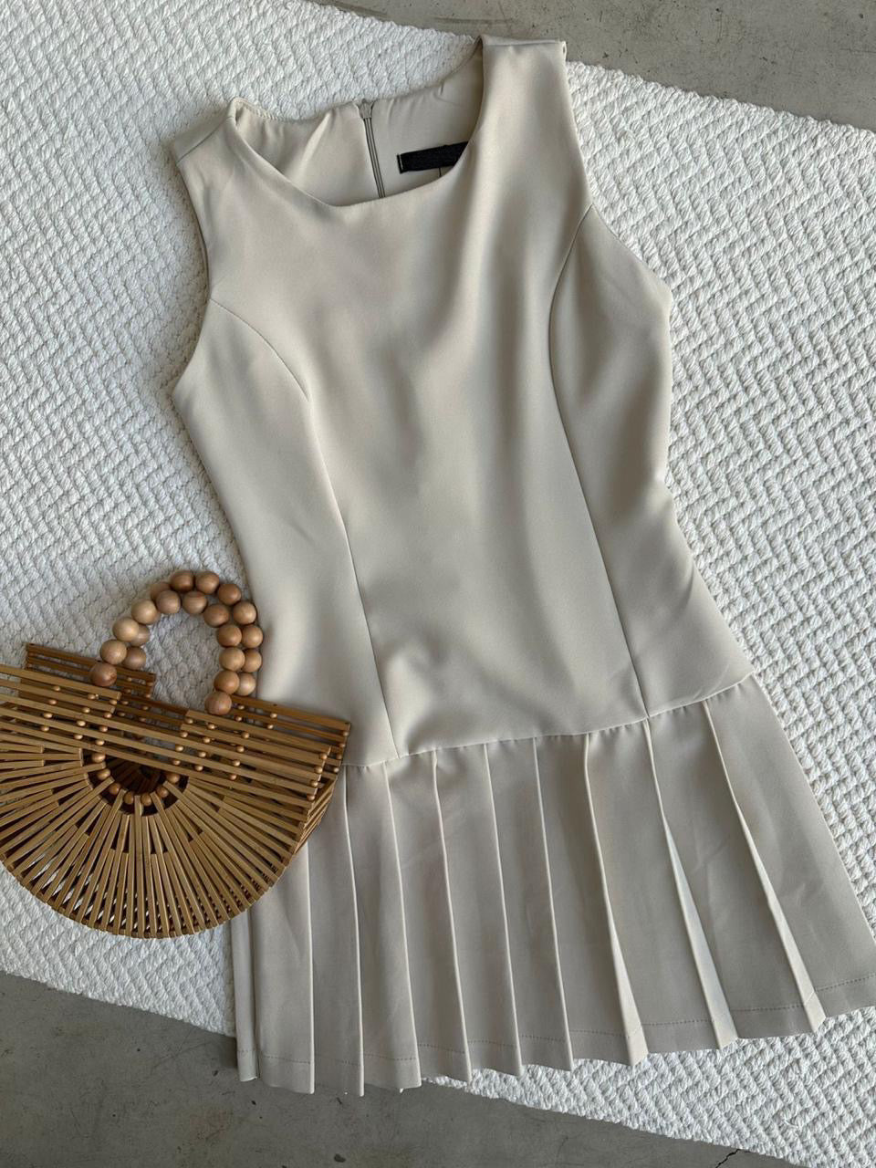 Vestido Antonella Hueso