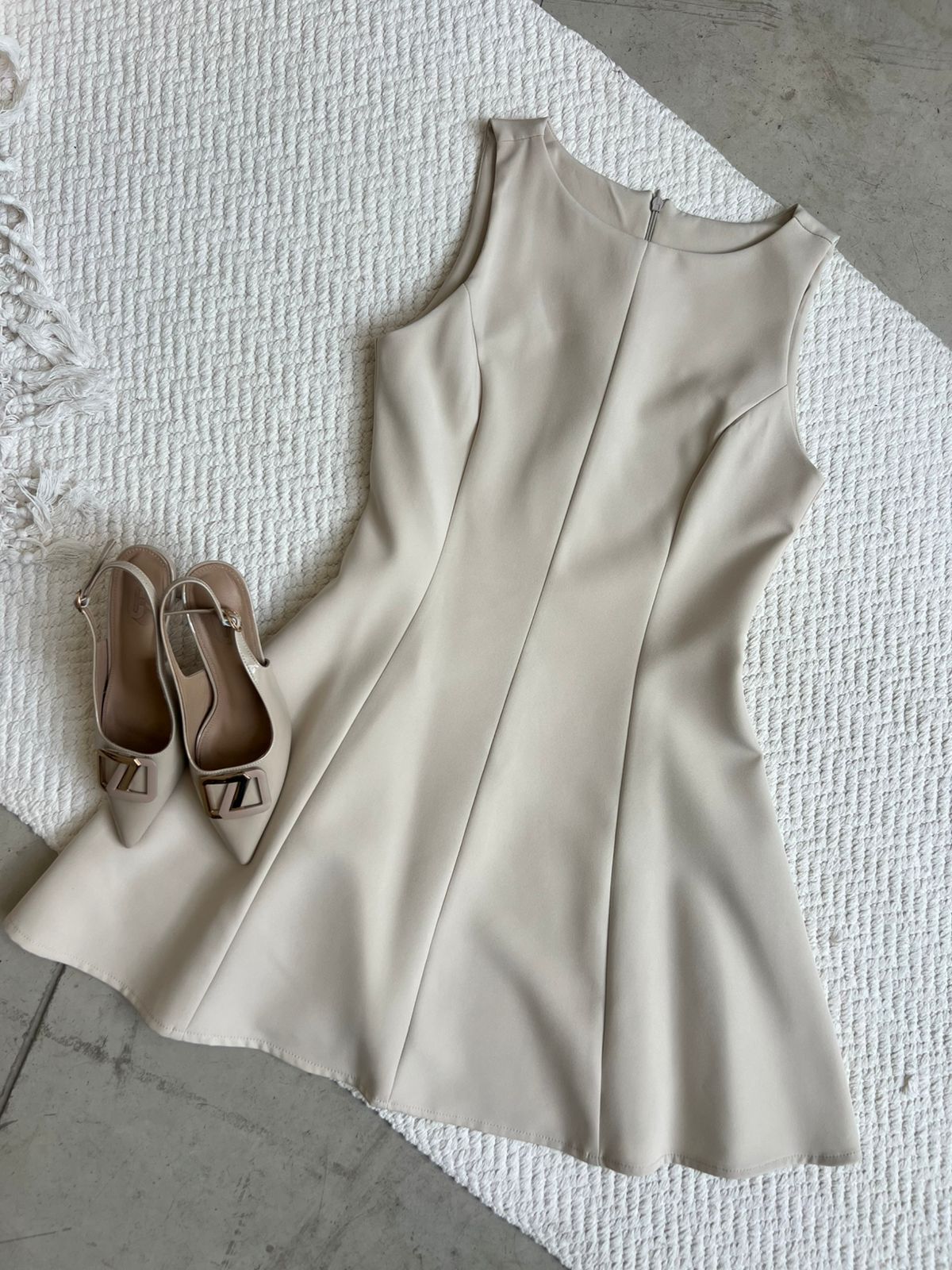 Vestido Martina Hueso