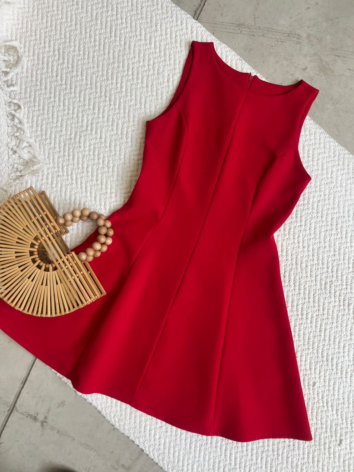 Vestido Martina Rojo