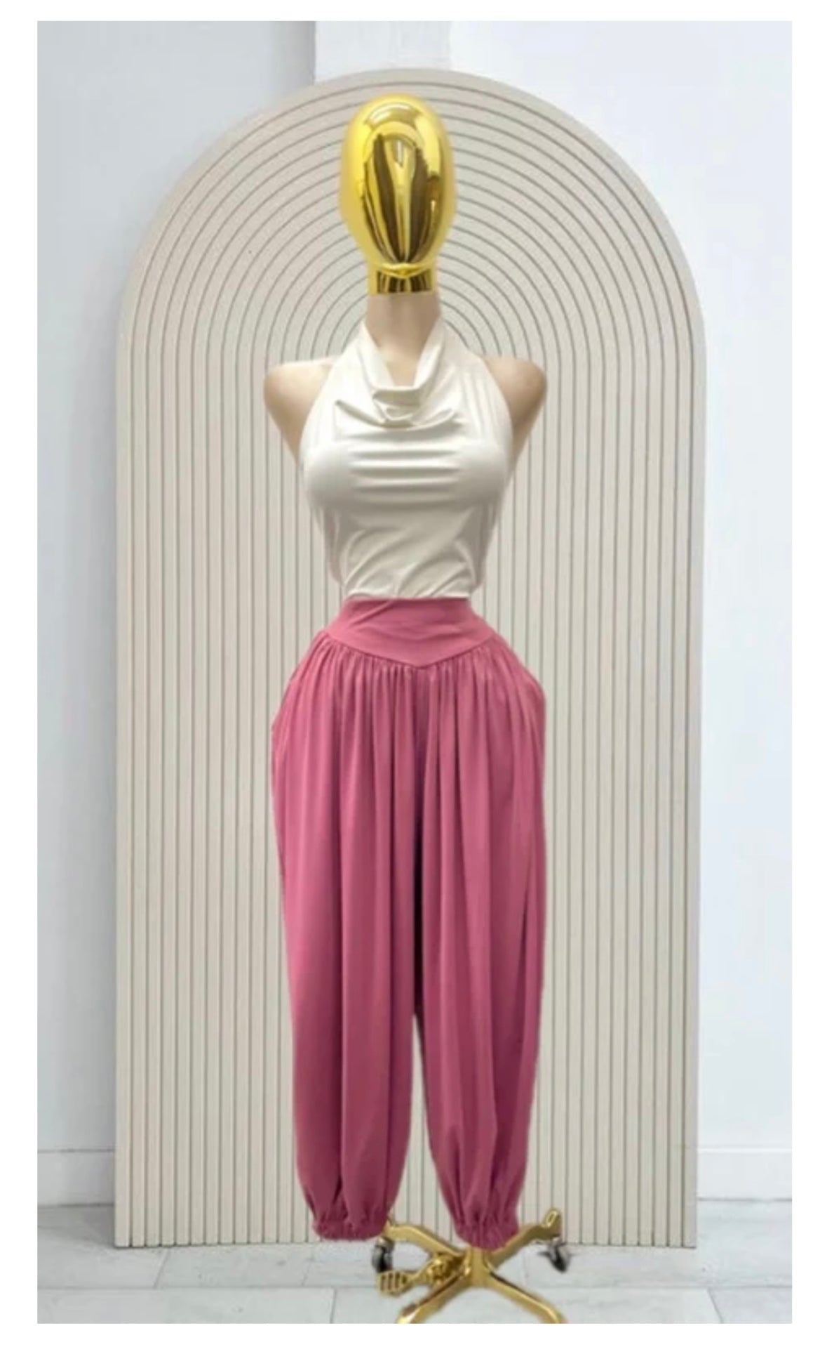 Pantalón Harem Mauve
