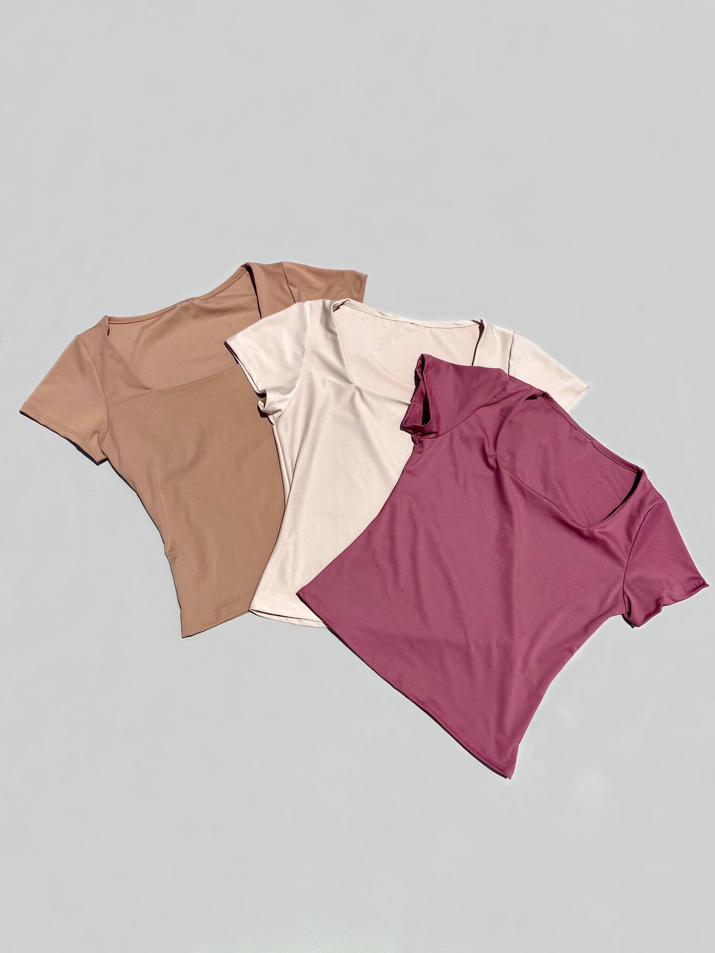 Blusa Escote Cuadrado Mauve