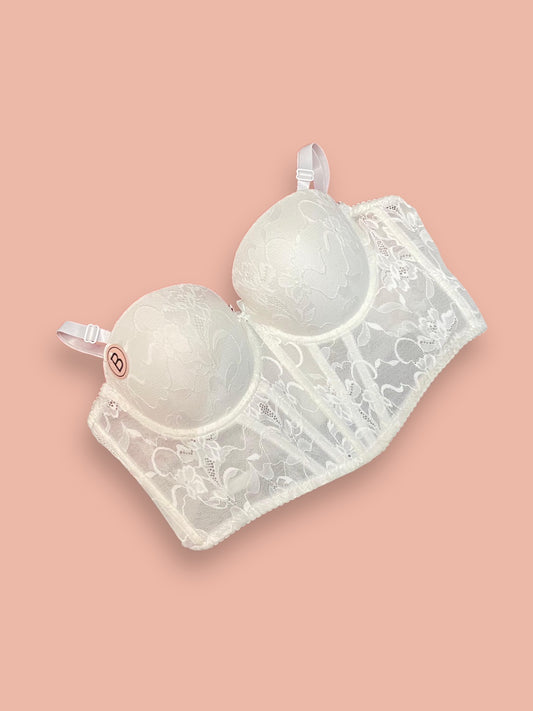 Bustier Encaje Latte
