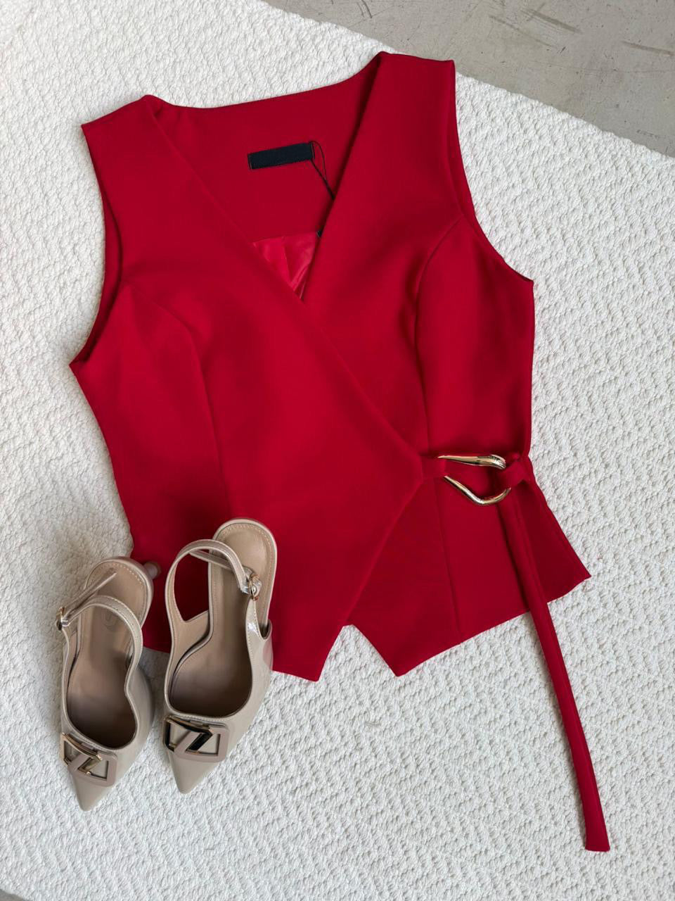 Chaleco Kenia Rojo