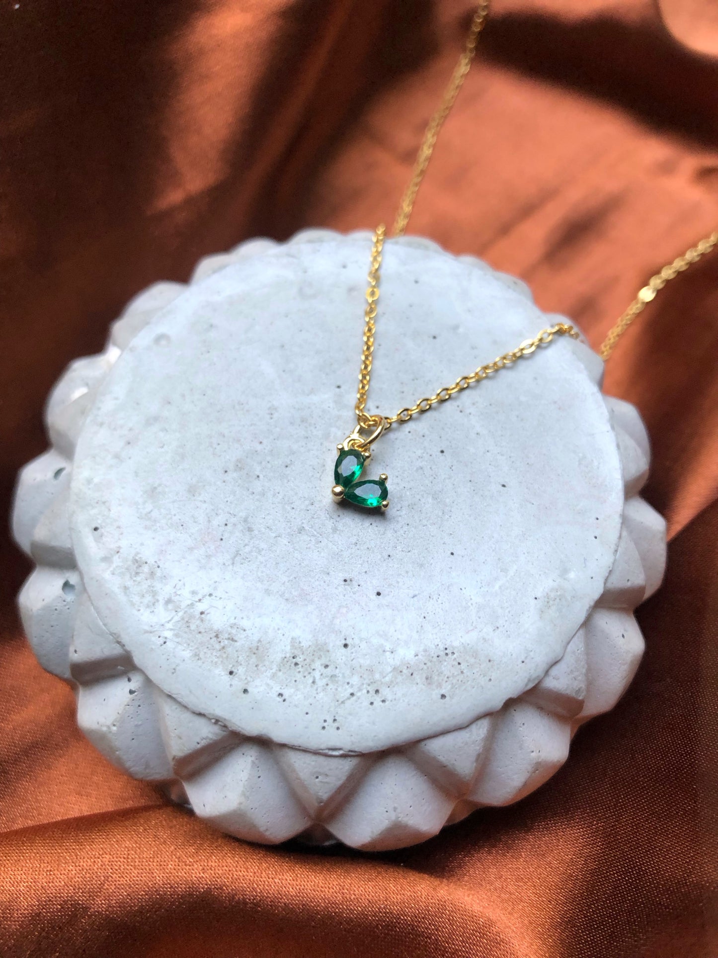 Collar Hera Verde Esmeralda