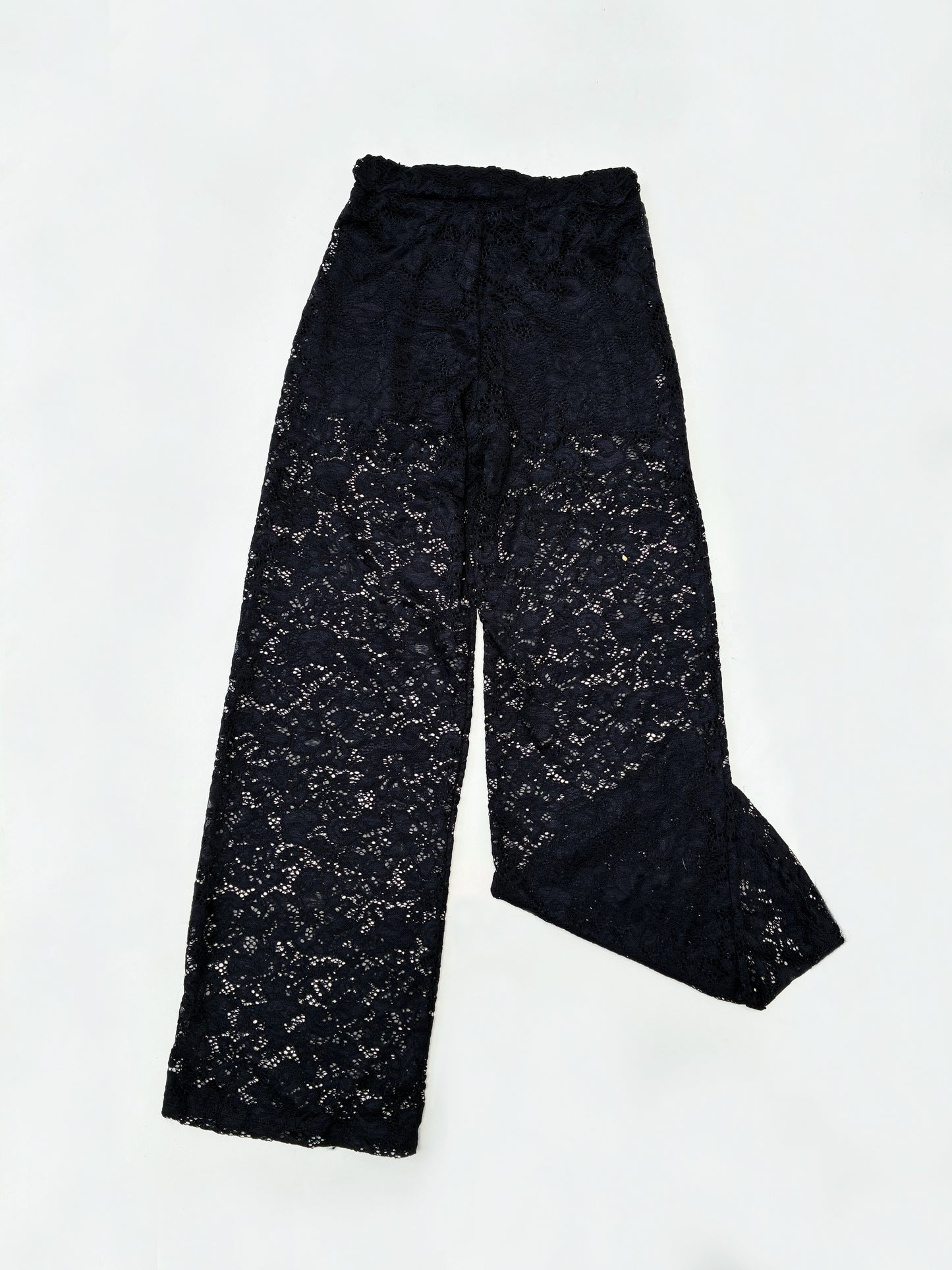 Pantalón Encaje Negro