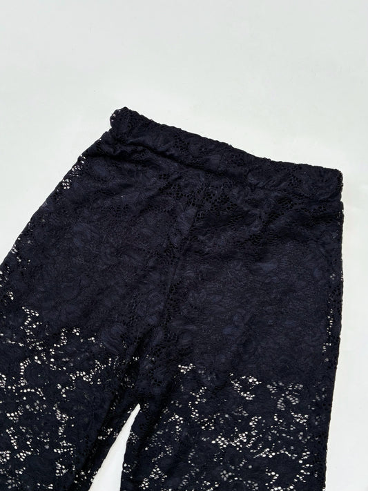Pantalón Encaje Negro
