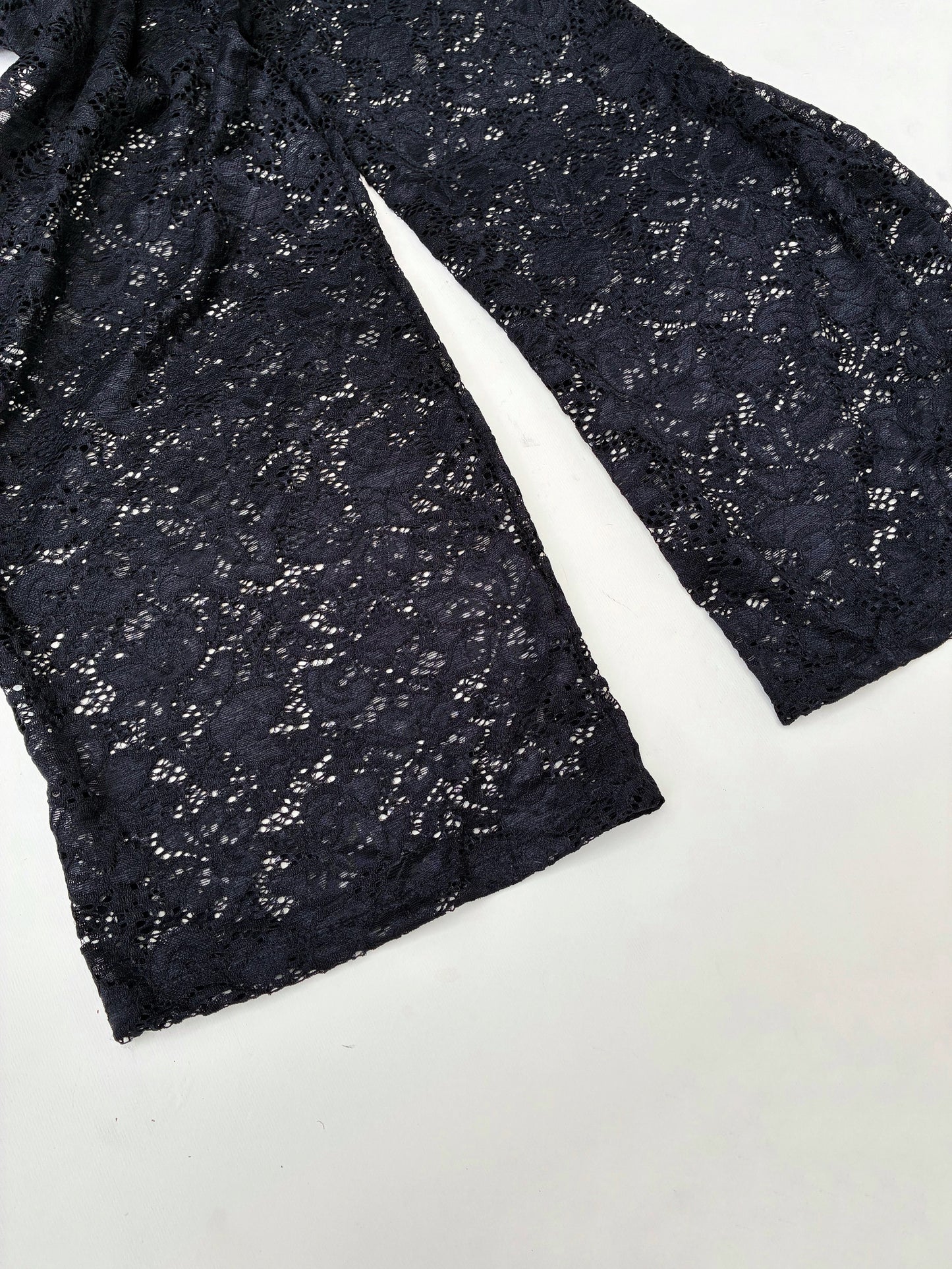 Pantalón Encaje Negro