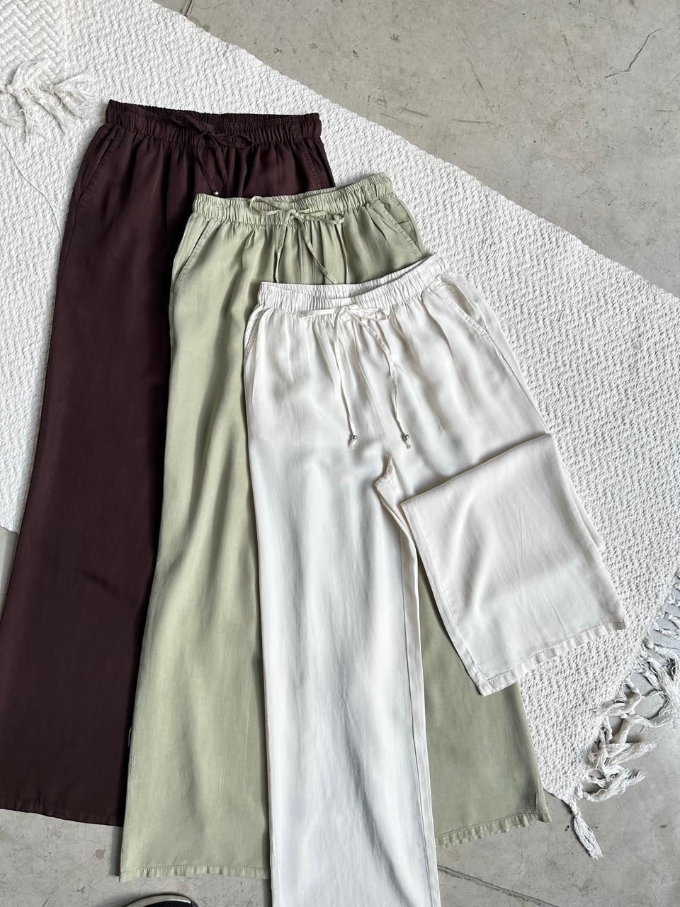 Pantalón Softie Tencel Verde