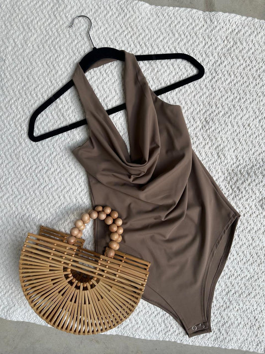 Pantiblusa Cowl Halter Topo