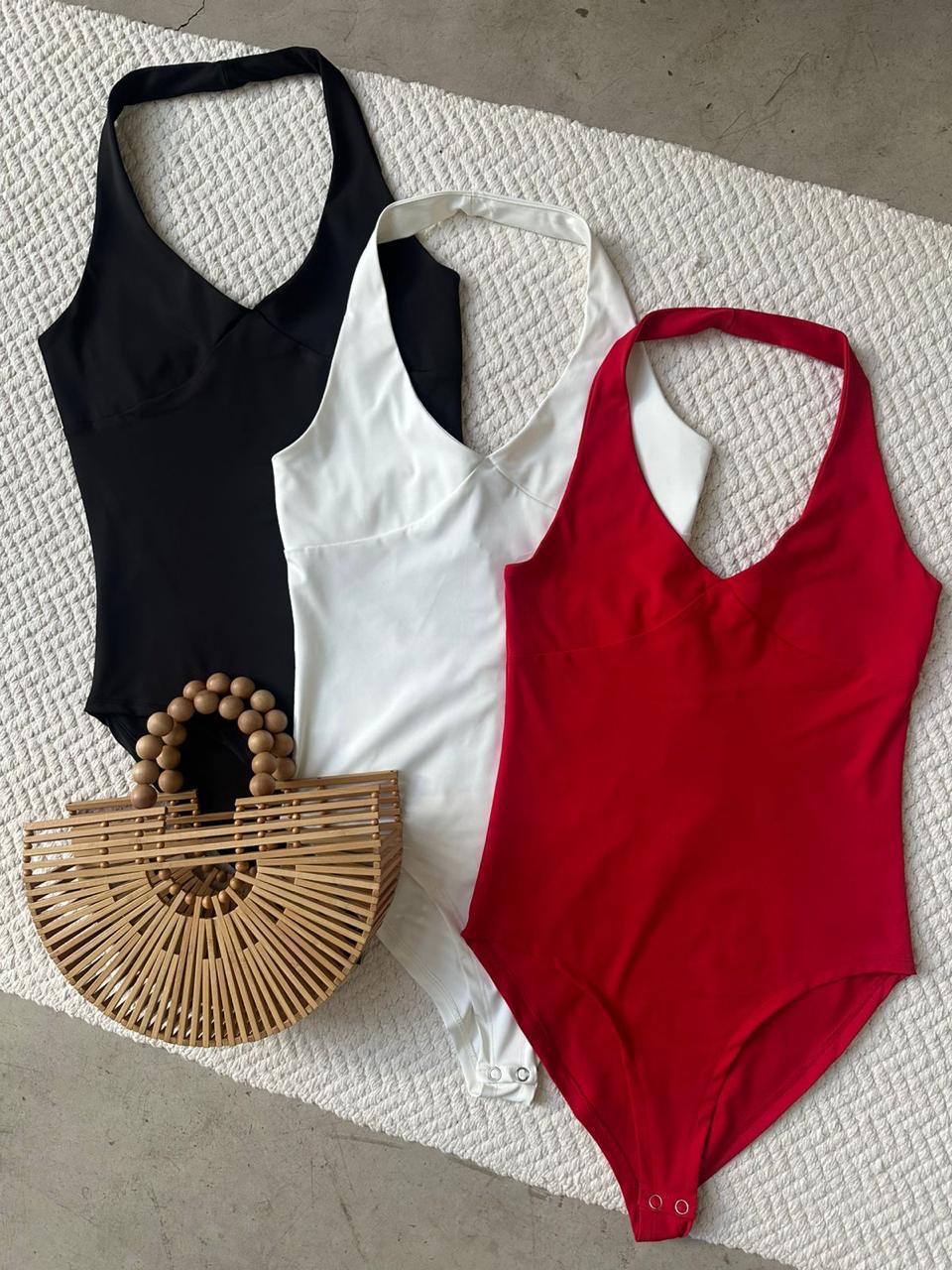 Pantiblusa Halter Copas Negro