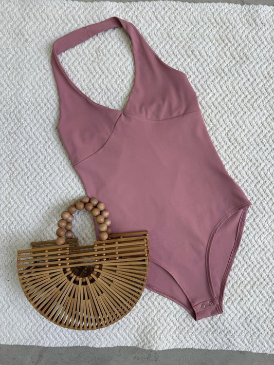 Pantiblusa Halter Copas Rosa