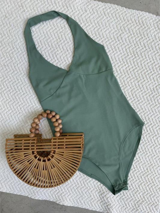 Pantiblusa Halter Copas Sage