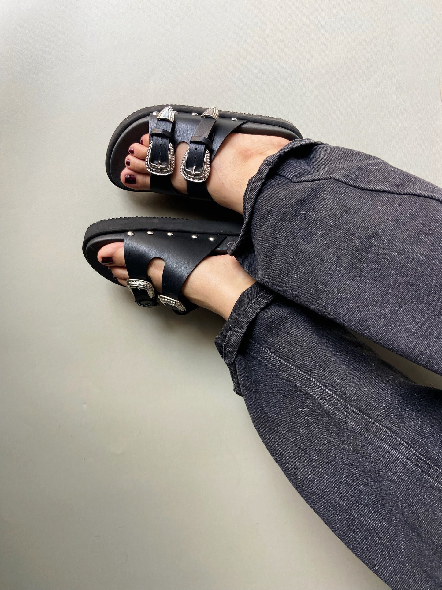Sandalias Arizona Black