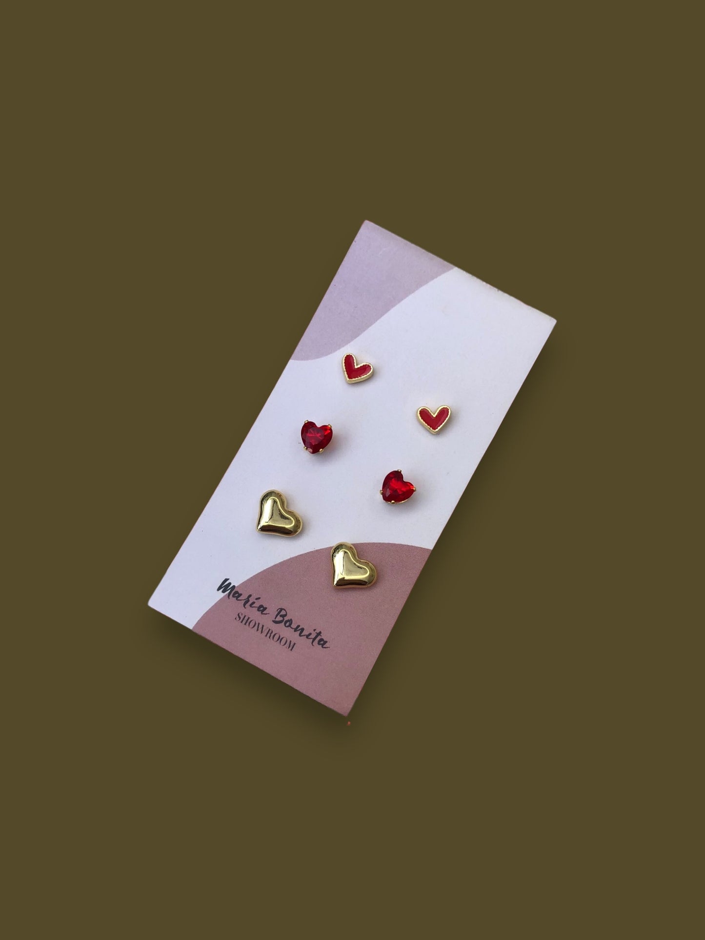 Set Broqueles Valentines