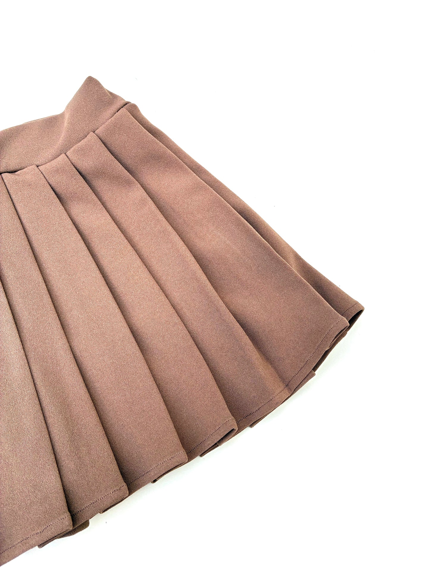 Short Falda Tableada Moka