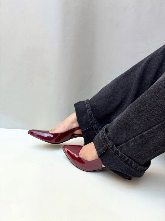 Tacones Mónaco Tinto