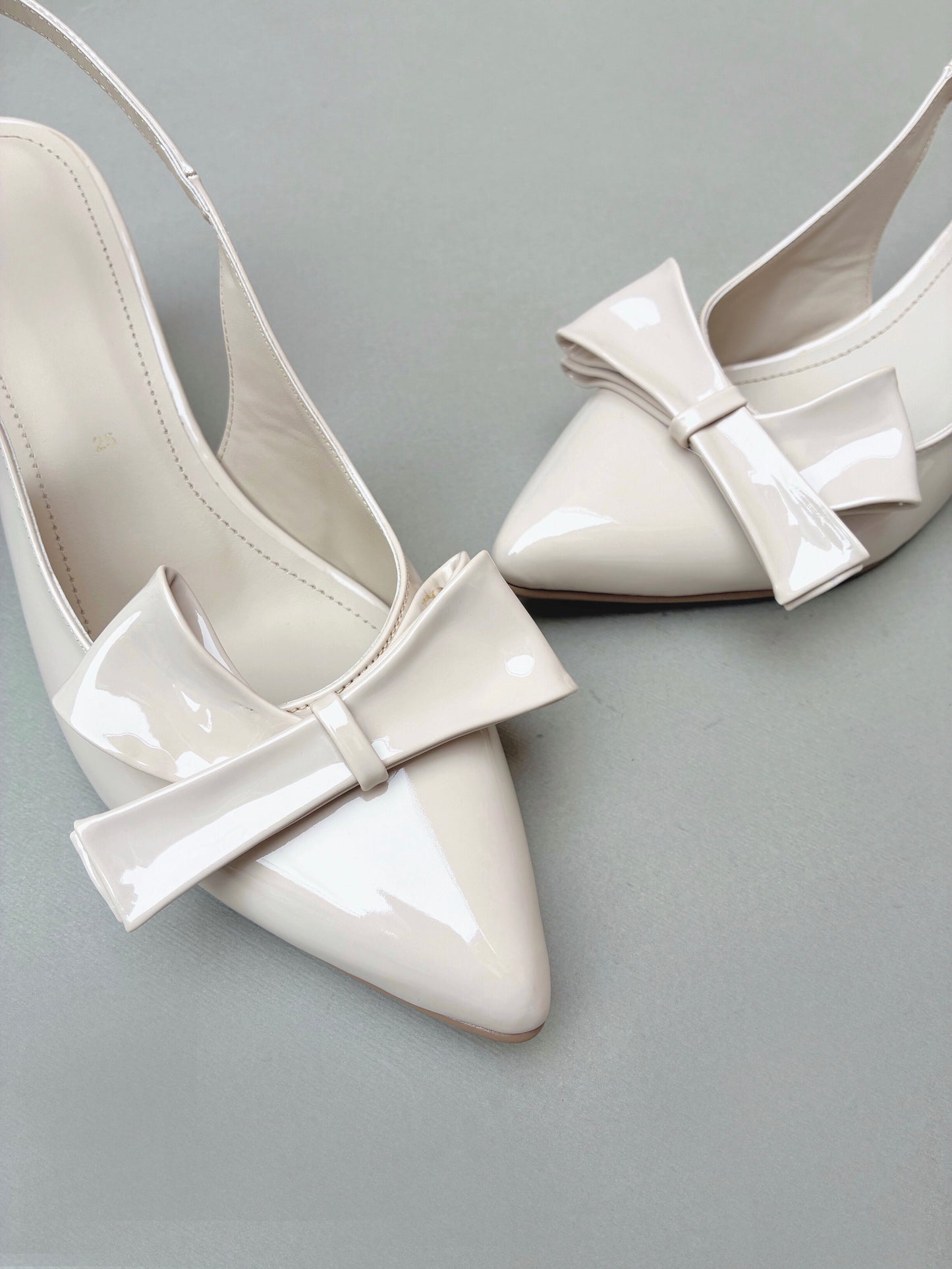 Tacones Verona Hueso