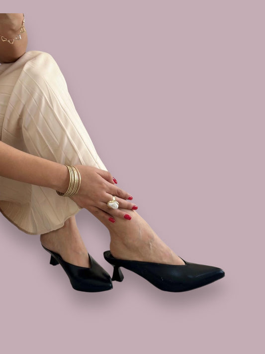 Tacones Casablanca Black