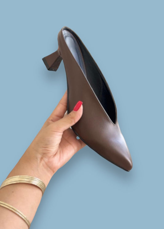 Tacones Casablanca Chocolate