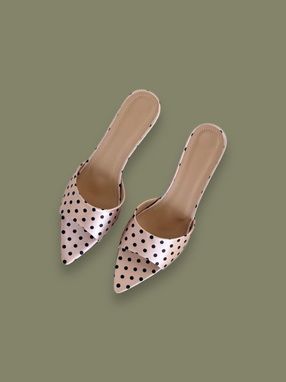 Tacones Las Vegas Polka Dot Nutty