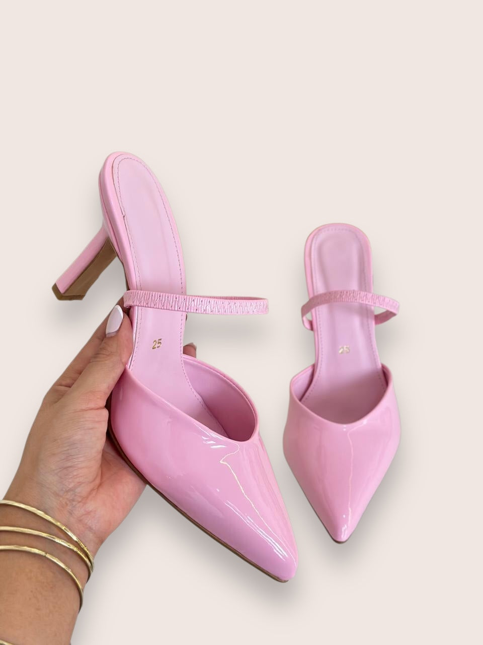 Tacones Manhattan Baby Pink