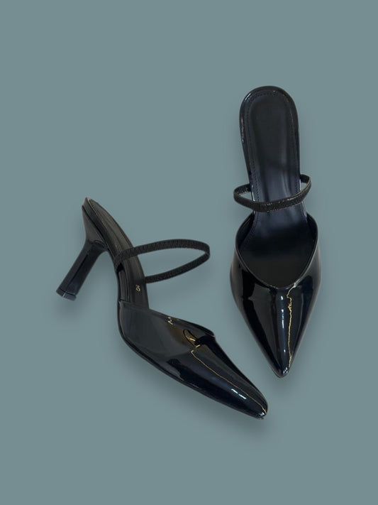 Tacones Manhattan Black