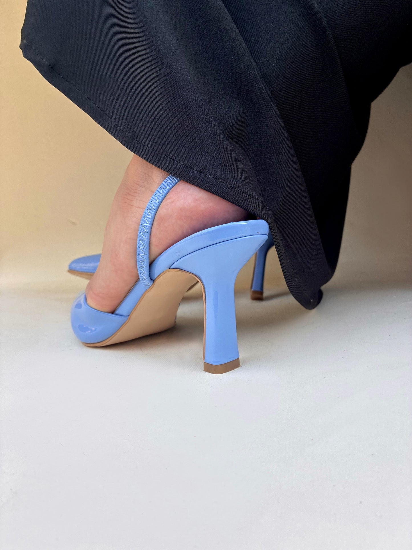 Tacones Manhattan Celeste