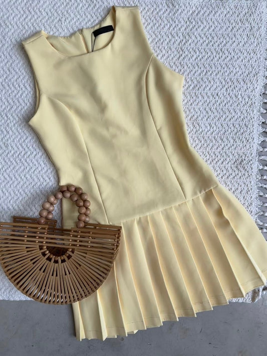 Vestido Antonella Butter Yellow