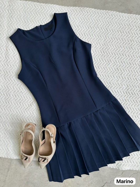 Vestido Antonella Azul Marino