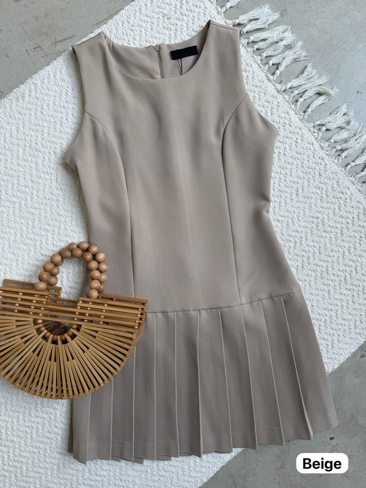 Vestido Antonella Beige