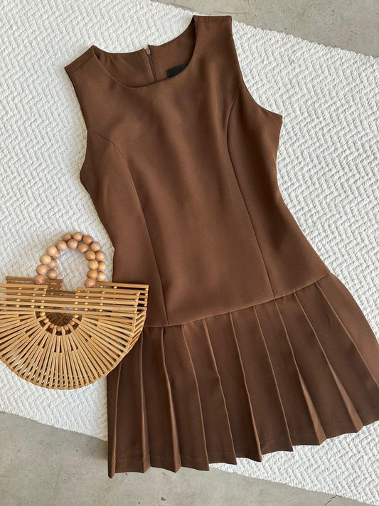 Vestido Antonella Café