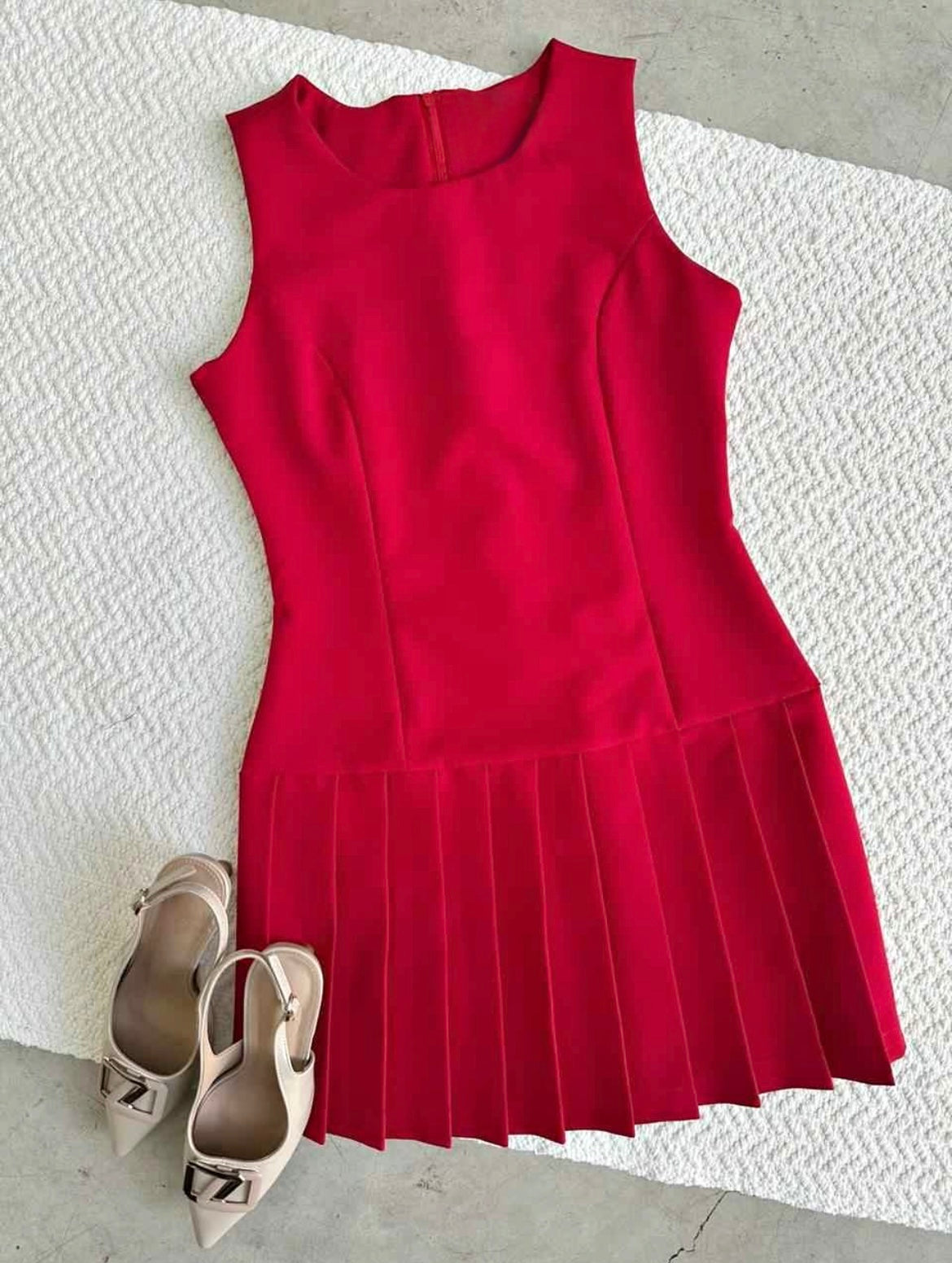Vestido Antonella Rojo