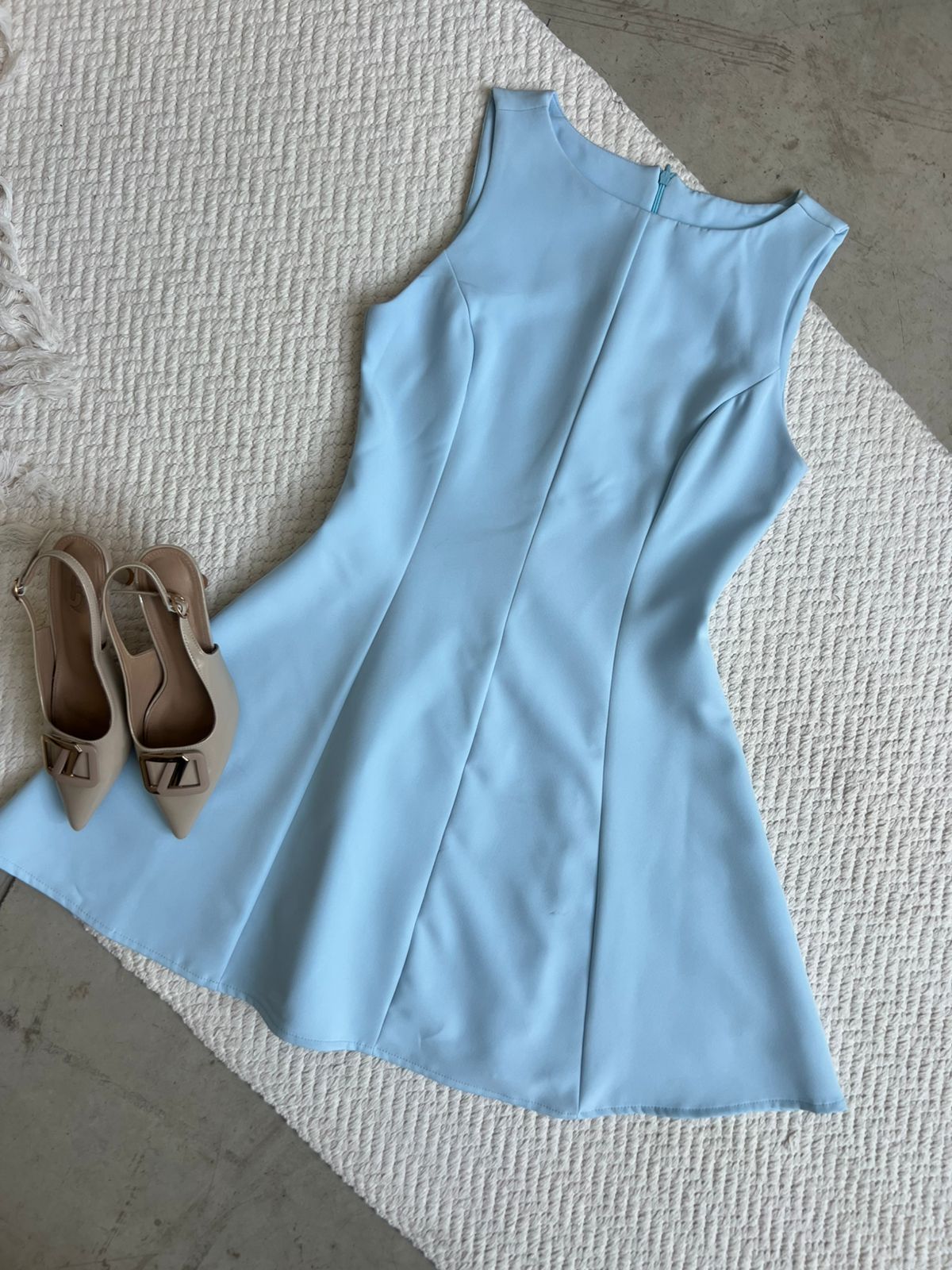 Vestido Martina Baby Blue