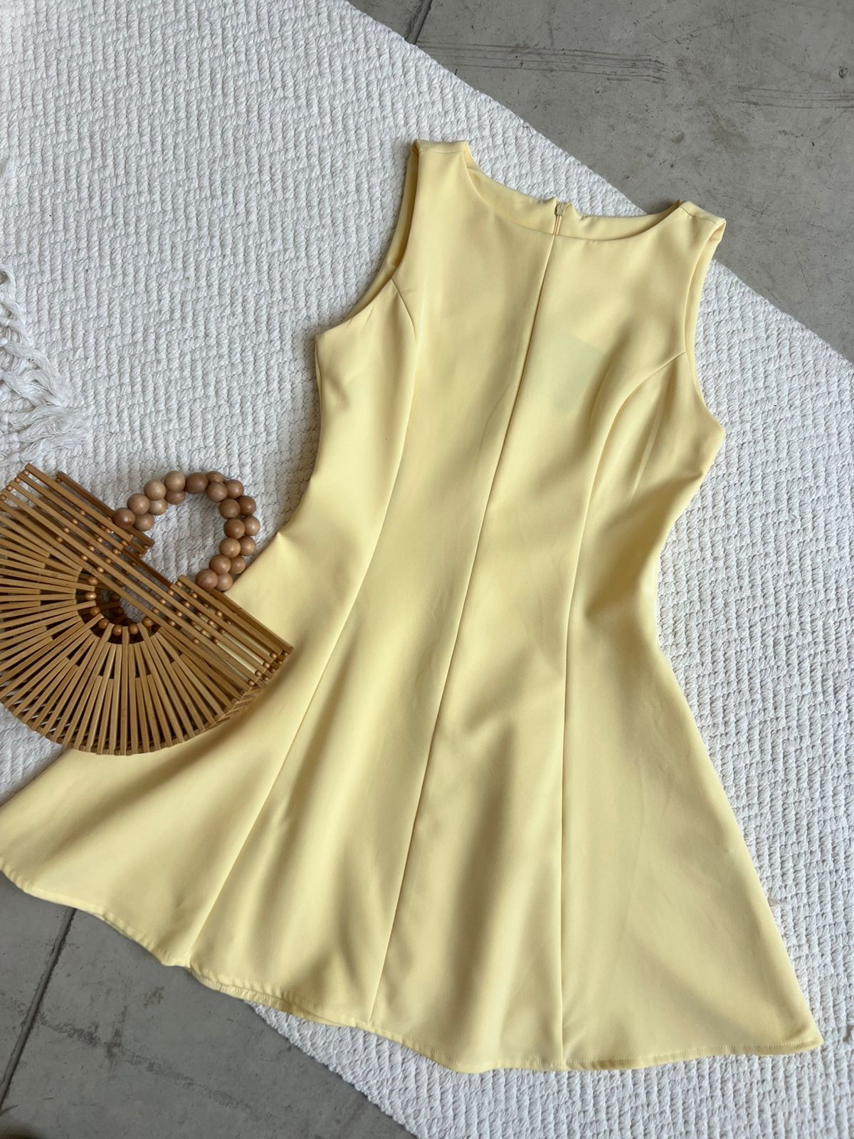 Vestido Martina Butter Yellow